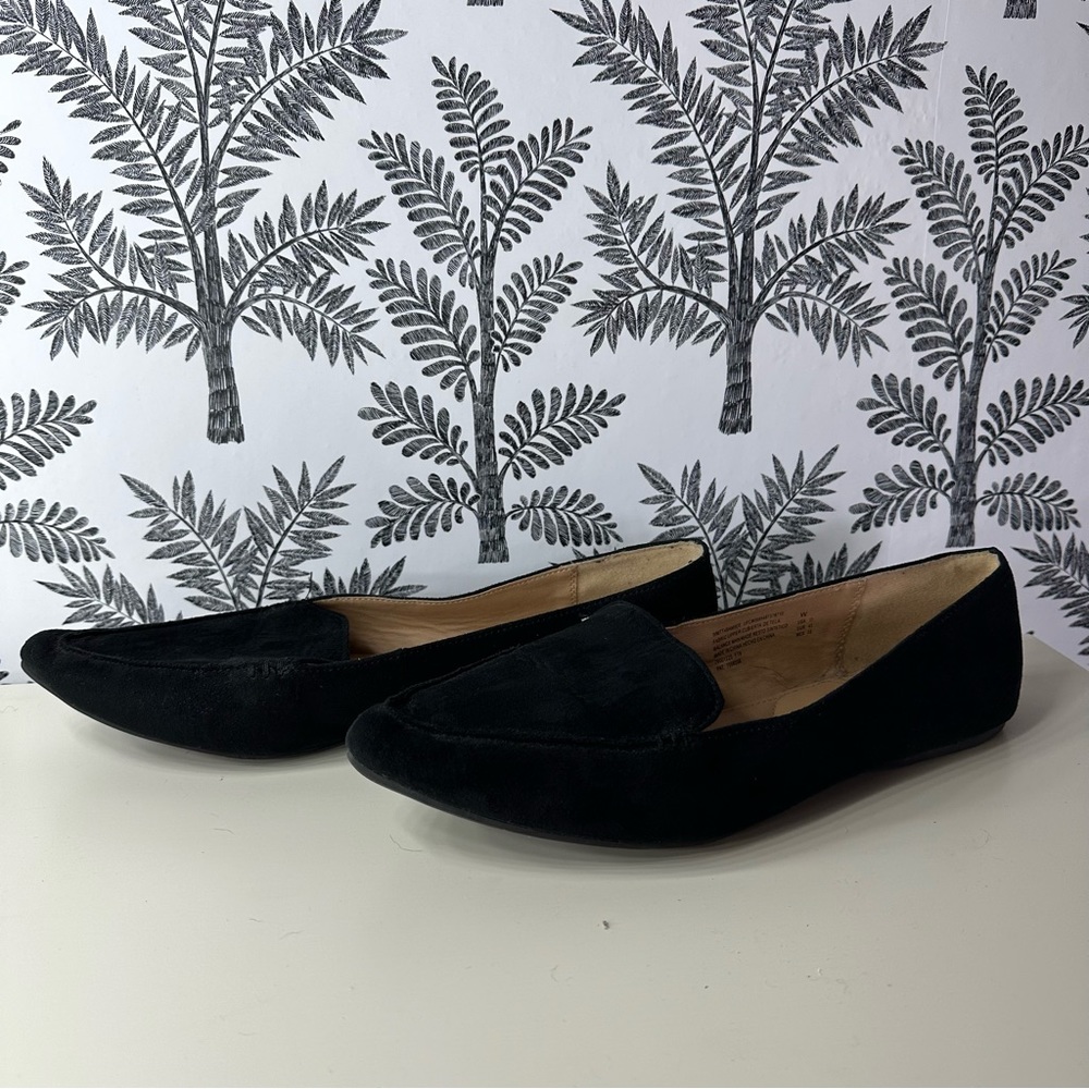 time and tru black loafers